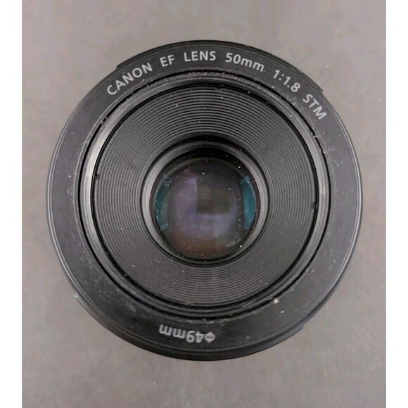 CANON EF 50mm F1.8 STM AF Standard PRIME FAST PORTRAIT Lens EOS Mount - Picture 1 of 5